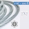 Laureola Industries 1/16" Stainless Steel Aircraft Cable Wire Rope, 7X7 Type, Grade 304, 100 Ft ZAG116SS304-100 - alternate 3